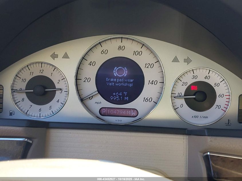 2003 Mercedes-Benz E 500 VIN: WDBUF70J83A150744 Lot: 43452927