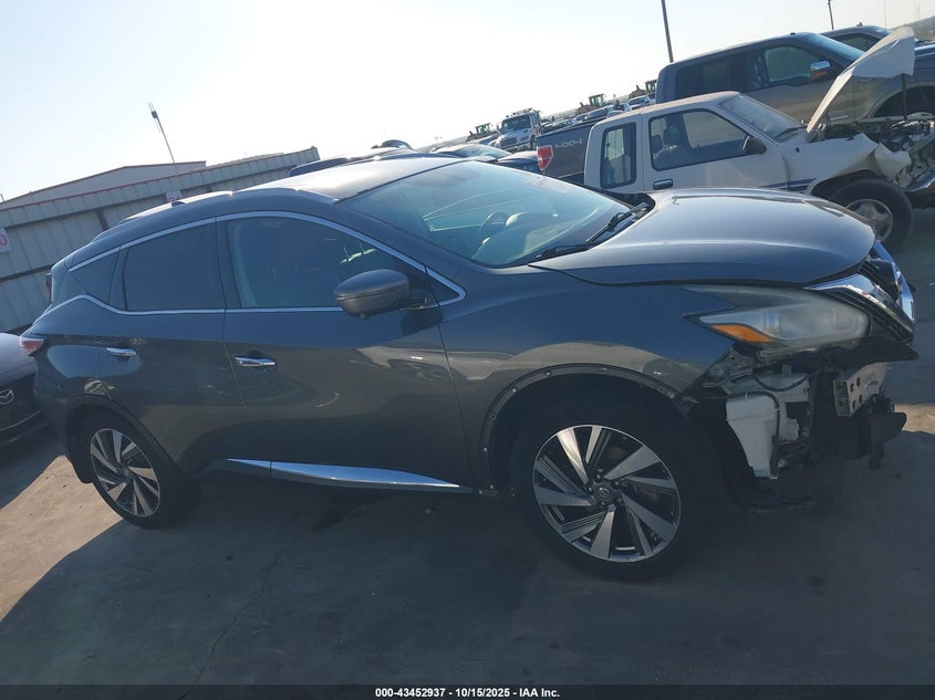 2016 NISSAN MURANO PLATINUM 5N1AZ2MG1GN165965