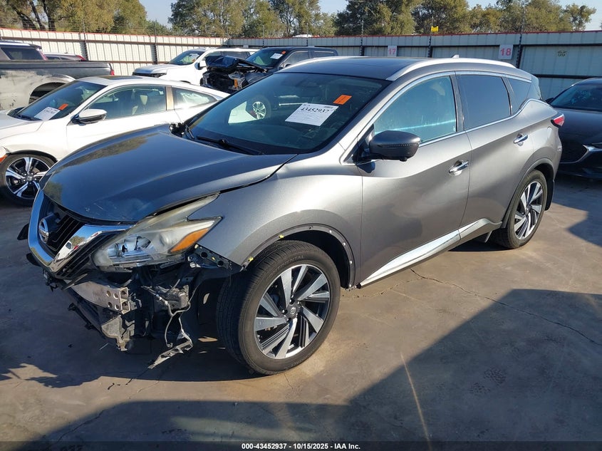 2016 NISSAN MURANO PLATINUM 5N1AZ2MG1GN165965