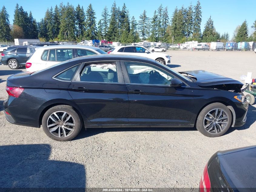 2025 Volkswagen Jetta 1.5T Se VIN: 3VW7X7BU4SM008103 Lot: 43453044