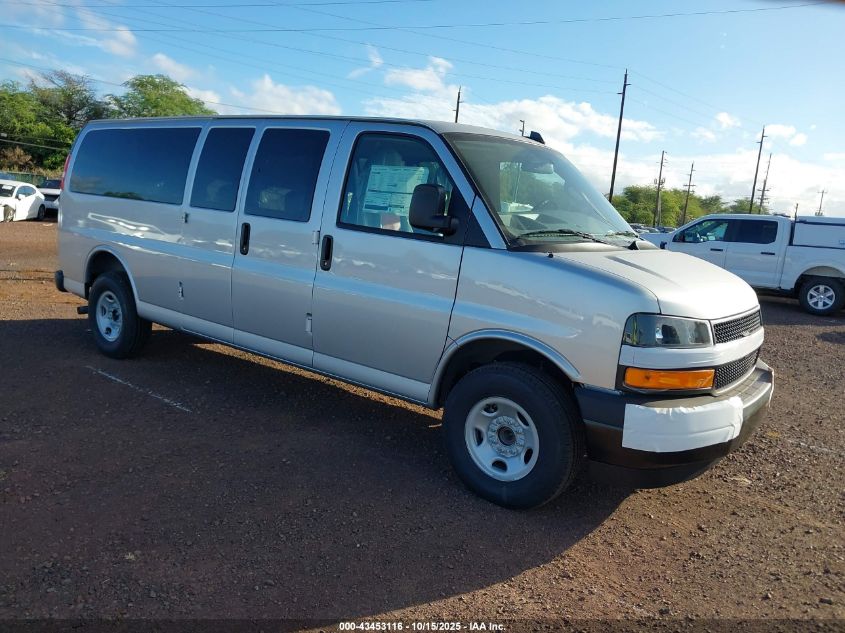 CHEVROLET EXPRESS RWD 3500 EXTENDED WHEELBASE LS