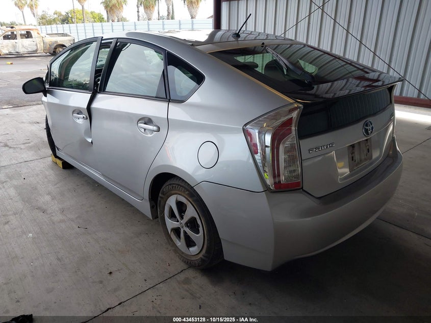 JTDKN3DU0C5395121 2012 TOYOTA PRIUS photo no. 3