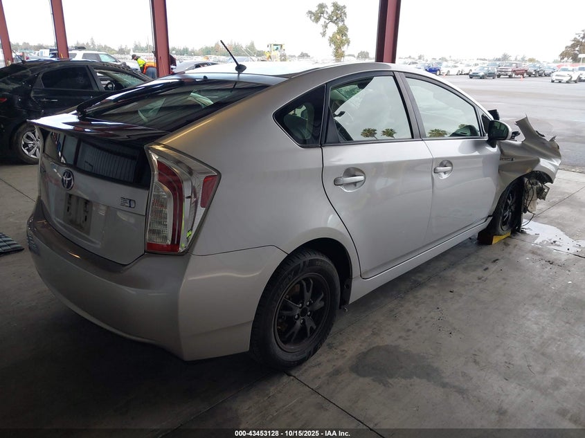 JTDKN3DU0C5395121 2012 TOYOTA PRIUS photo no. 4