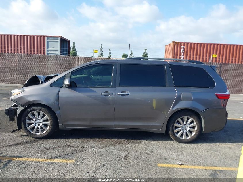 2015 Toyota Sienna Limited 7 Passenger VIN: 5TDYK3DC9FS533697 Lot: 43453171