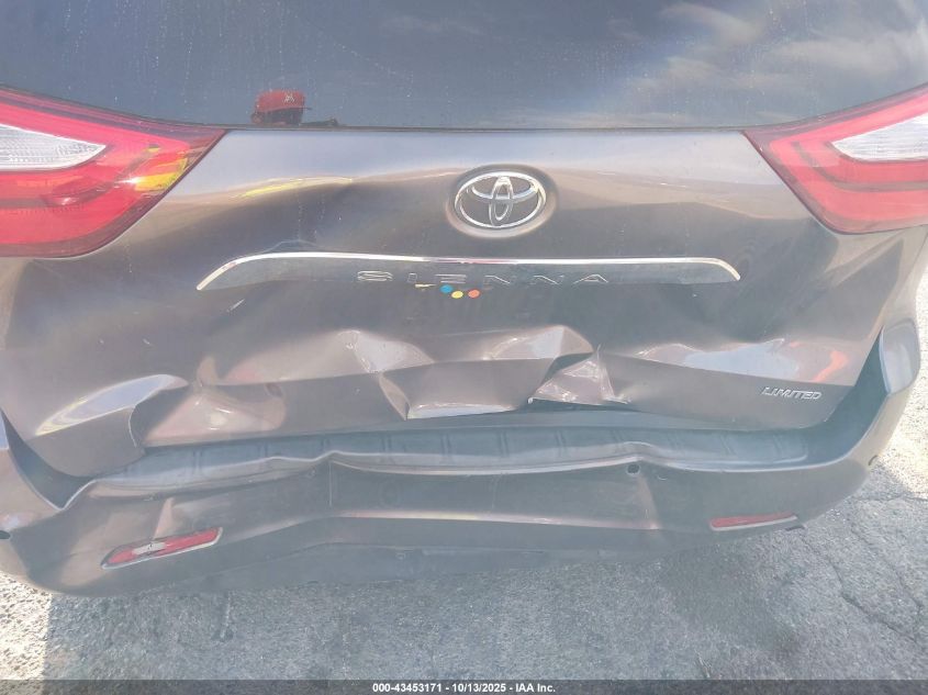 2015 Toyota Sienna Limited 7 Passenger VIN: 5TDYK3DC9FS533697 Lot: 43453171