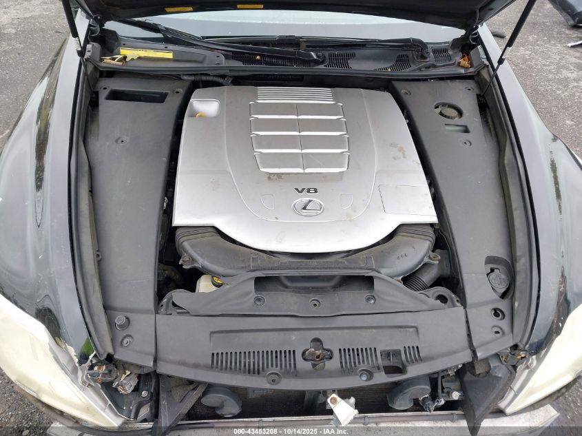 2009 Lexus Ls 460 VIN: JTHCL46F395002346 Lot: 43453208