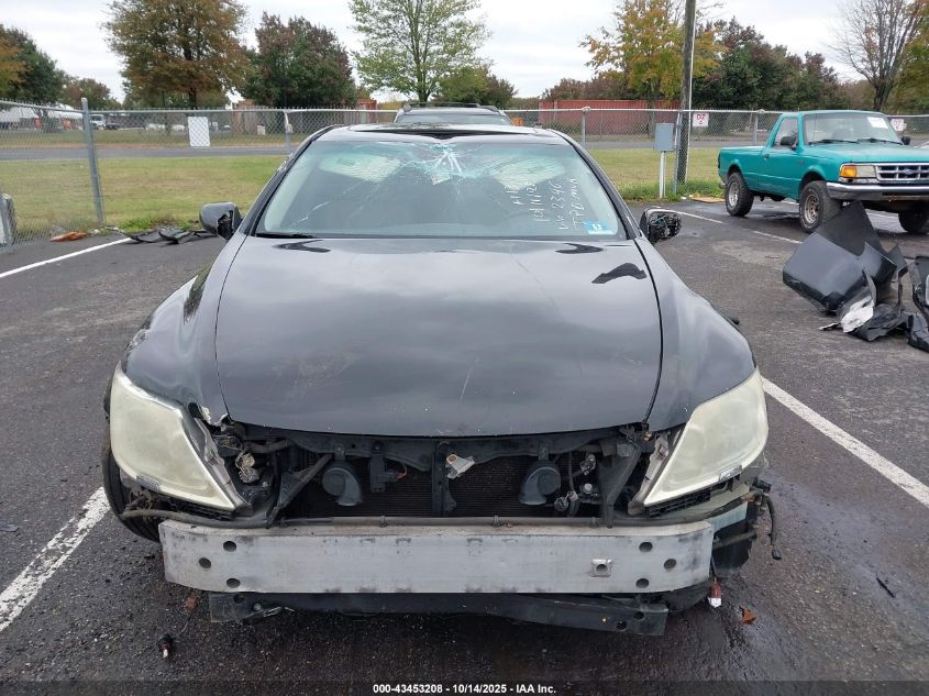 2009 Lexus Ls 460 VIN: JTHCL46F395002346 Lot: 43453208