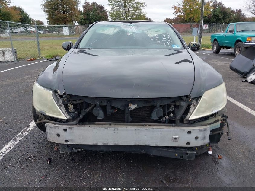 2009 Lexus Ls 460 VIN: JTHCL46F395002346 Lot: 43453208