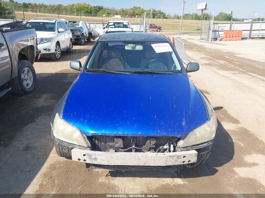 2004 Lexus Is 300 VIN: JTHBD192340091888 Lot: 43453212