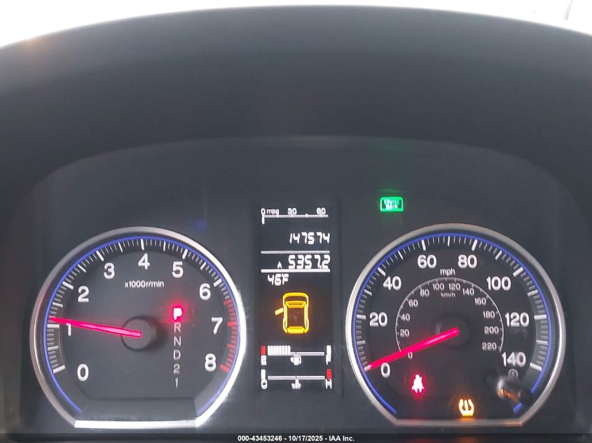 2008 Honda Cr-V Ex-L VIN: JHLRE48708C021557 Lot: 43453246