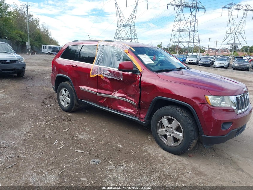 1C4RJFAG5CC346910 2012 Jeep Grand Cherokee Laredo auction photo 1