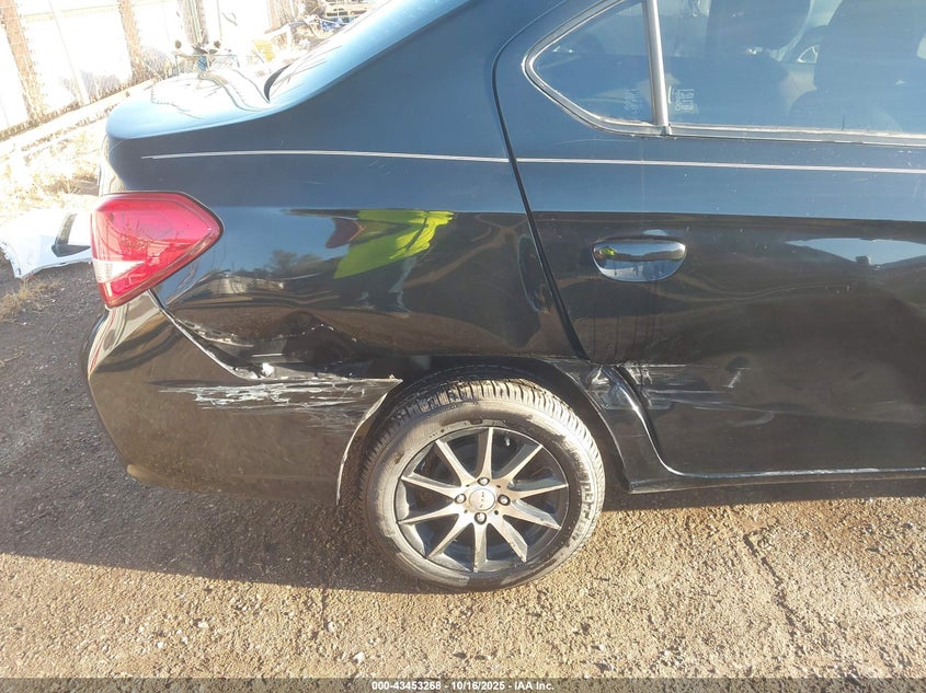 2017 Mitsubishi Mirage G4 Es VIN: ML32F3FJ5HHF12204 Lot: 43453268