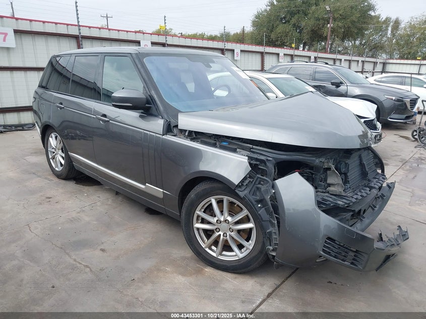 LAND ROVER RANGE ROVER 3.0L V6 TURBOCHARGED DIESEL TD6