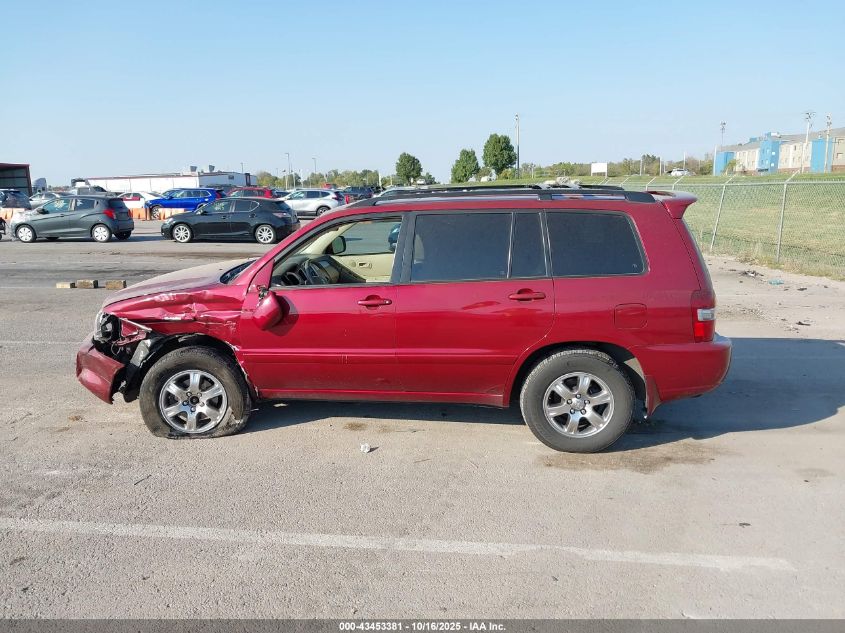 2004 Toyota Highlander V6 VIN: JTEEP21A640065473 Lot: 43453381