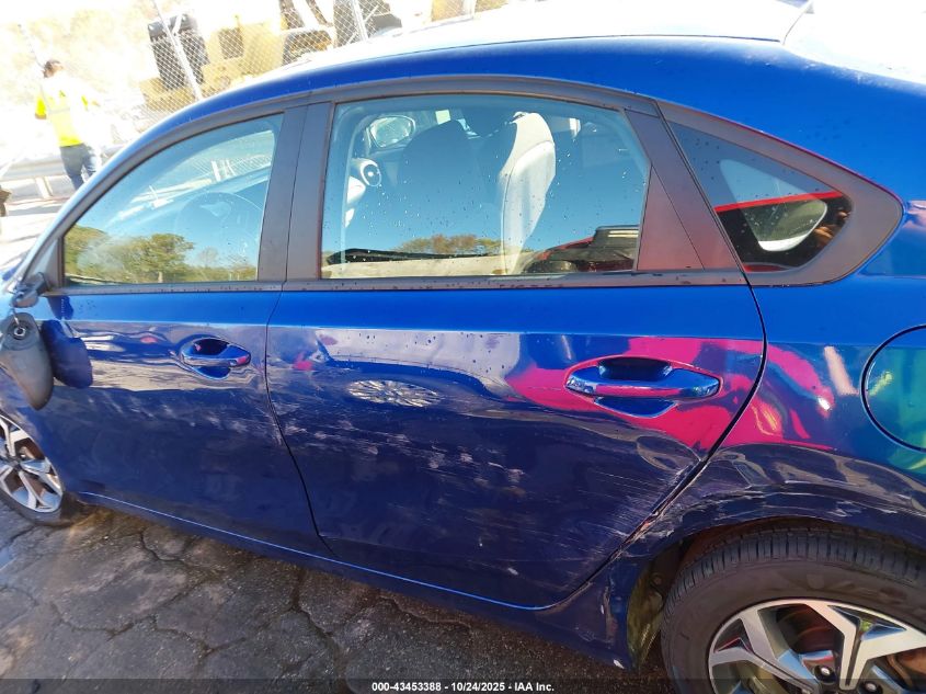 2021 Kia Forte Lxs VIN: 3KPF24AD4ME376128 Lot: 43453388