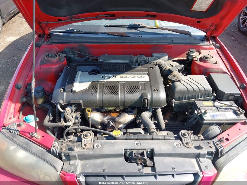 2005 Hyundai Elantra Gls/Gt VIN: KMHDN46DX5U976884 Lot: 43453433