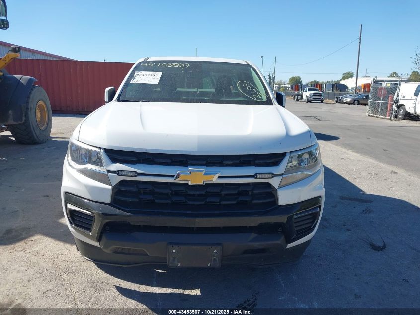 2022 Chevrolet Colorado 2Wd Long Box Lt VIN: 1GCHSCEA1N1196337 Lot: 43453507