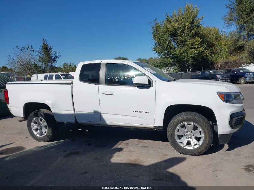 2022 Chevrolet Colorado 2Wd Long Box Lt VIN: 1GCHSCEA1N1196337 Lot: 43453507