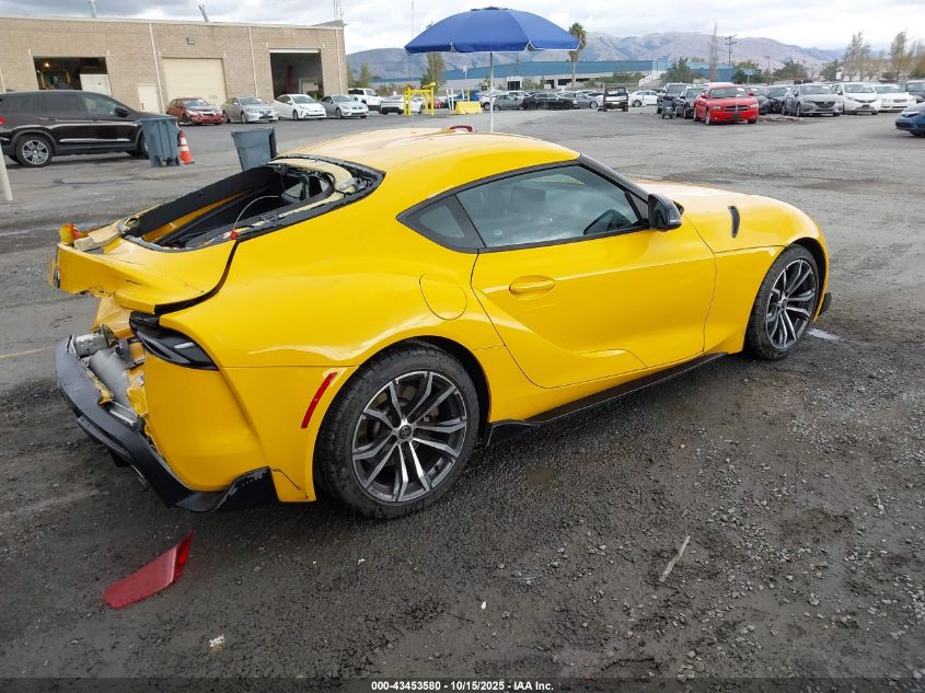 2021 TOYOTA GR SUPRA 2.0 WZ1DB2C07MW042060