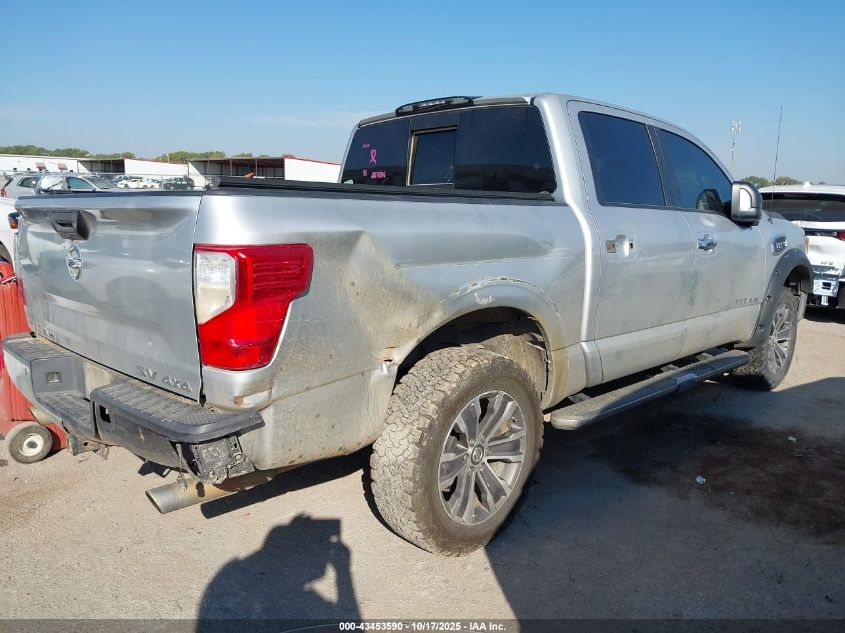 2017 NISSAN TITAN SV 1N6AA1E50HN570801