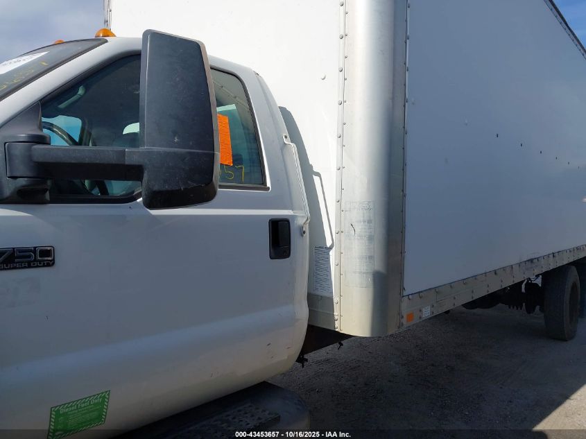 2013 Ford Super Duty F-750 Straight Frame Xl/Xlt VIN: 3FRNF7FA1DV035594 Lot: 43453657