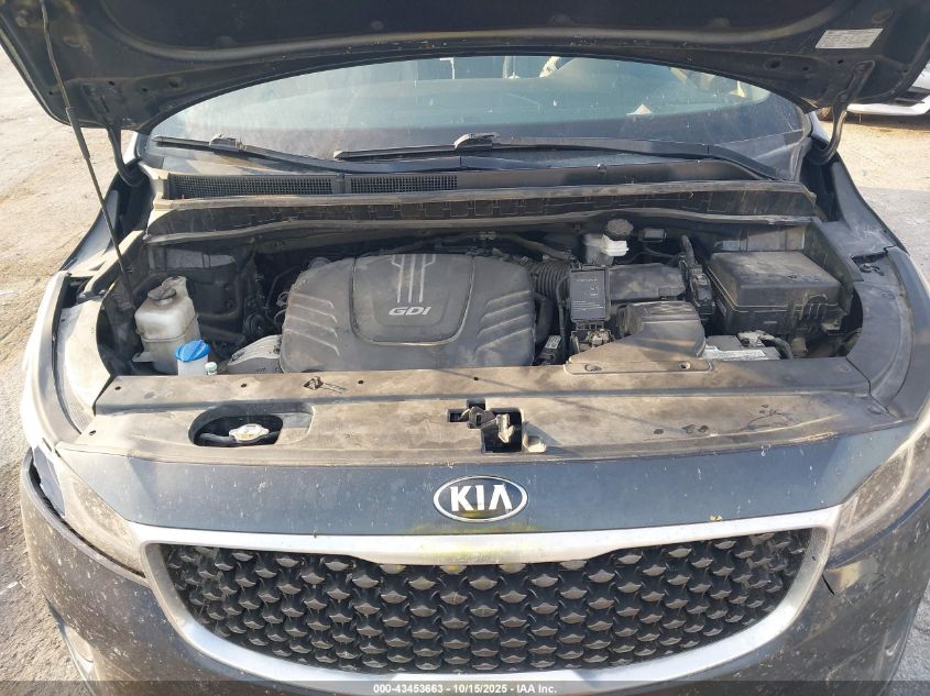 2016 Kia Sedona Sx VIN: KNDMC5C19G6169757 Lot: 43453663