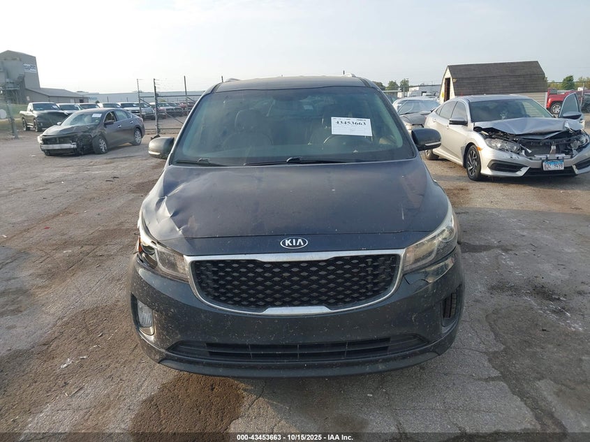 2016 Kia Sedona Sx VIN: KNDMC5C19G6169757 Lot: 43453663