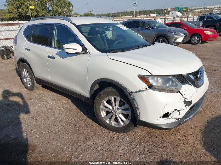 2016 NISSAN ROGUE SV - KNMAT2MT7GP593403