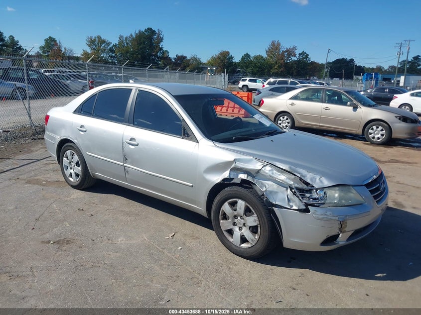 5NPET46C59H533936 2009 Hyundai Sonata Gls auction photo 1