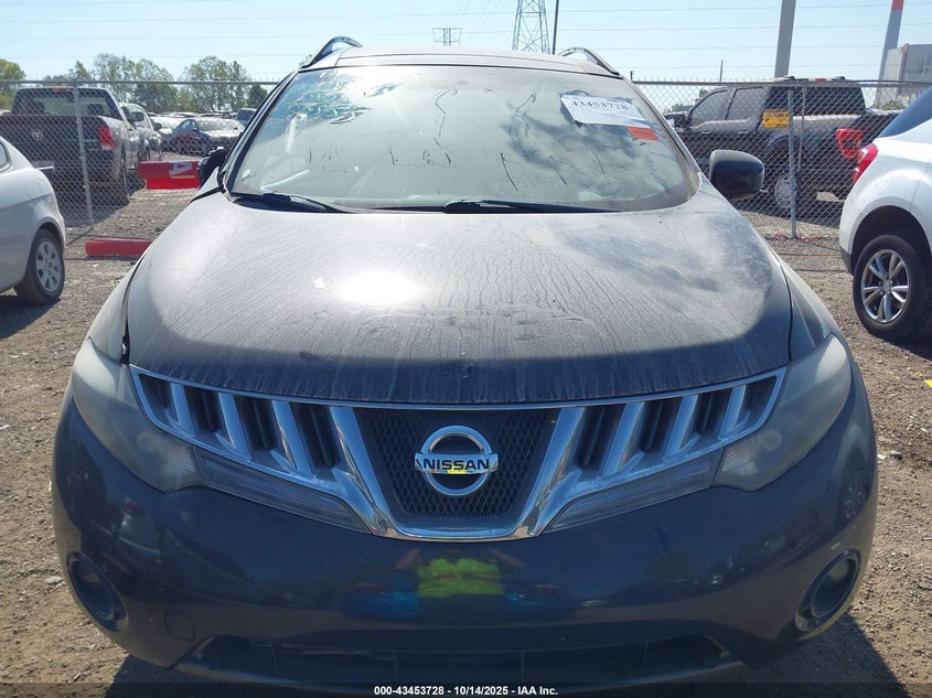 JN8AZ18WX9W210855 2009 NISSAN MURANO photo no. 11