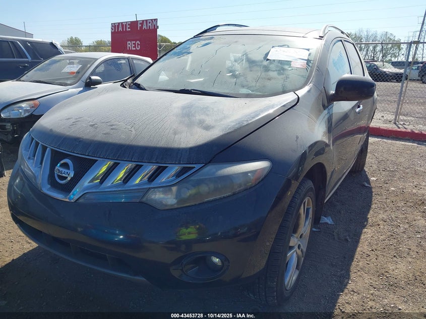 JN8AZ18WX9W210855 2009 NISSAN MURANO photo no. 2