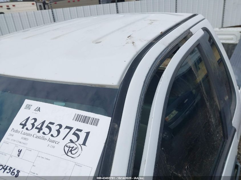 2008 Ford F-150 Stx/Xl/Xlt VIN: 1FTRF12298KE06613 Lot: 43453751