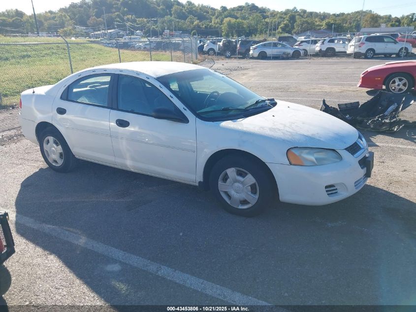 1B3EL36T14N104684 2004 Dodge Stratus Se auction photo 1