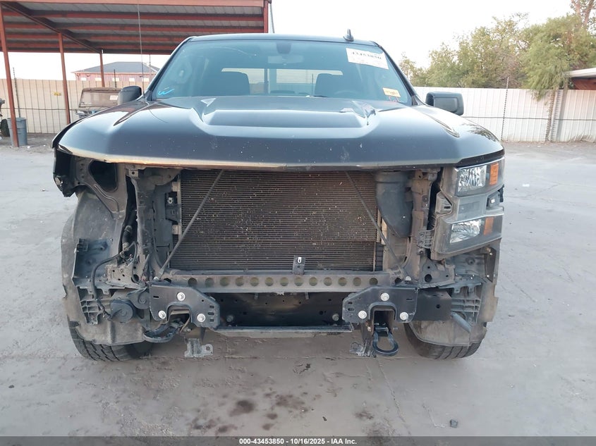 2020 CHEVROLET SILVERADO 1500 2WD  SHORT BED CUSTOM 3GCPWBEH9LG105708