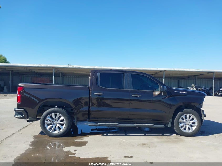 2020 CHEVROLET SILVERADO 1500 2WD  SHORT BED CUSTOM 3GCPWBEH9LG105708