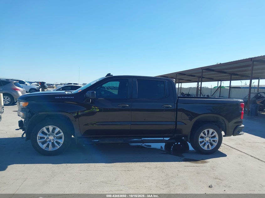 2020 CHEVROLET SILVERADO 1500 2WD  SHORT BED CUSTOM 3GCPWBEH9LG105708