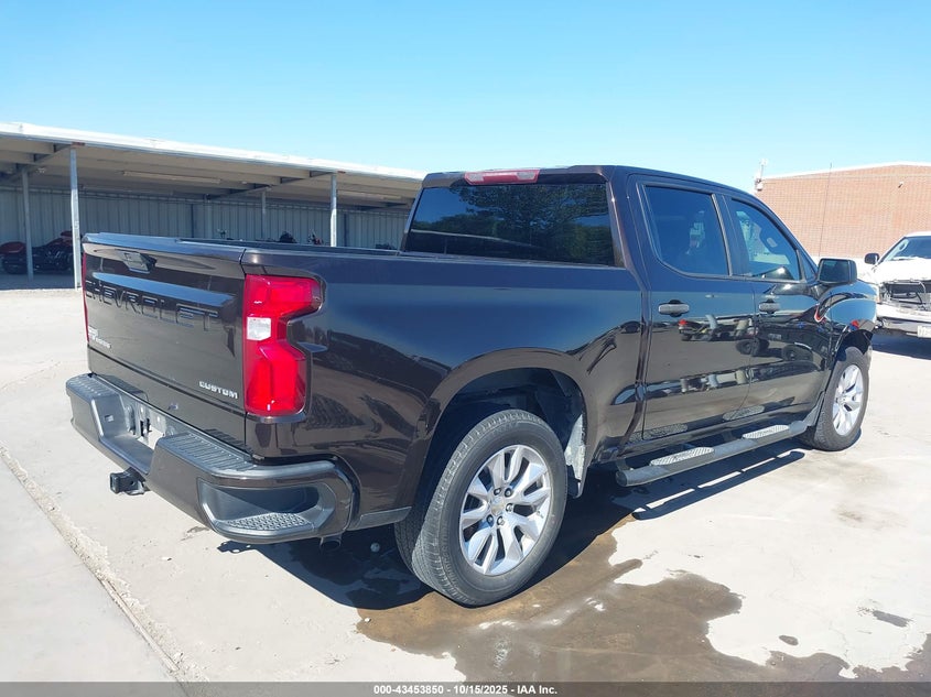 2020 CHEVROLET SILVERADO 1500 2WD  SHORT BED CUSTOM 3GCPWBEH9LG105708