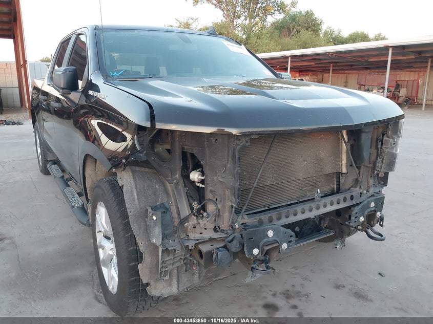 2020 CHEVROLET SILVERADO 1500 2WD  SHORT BED CUSTOM 3GCPWBEH9LG105708