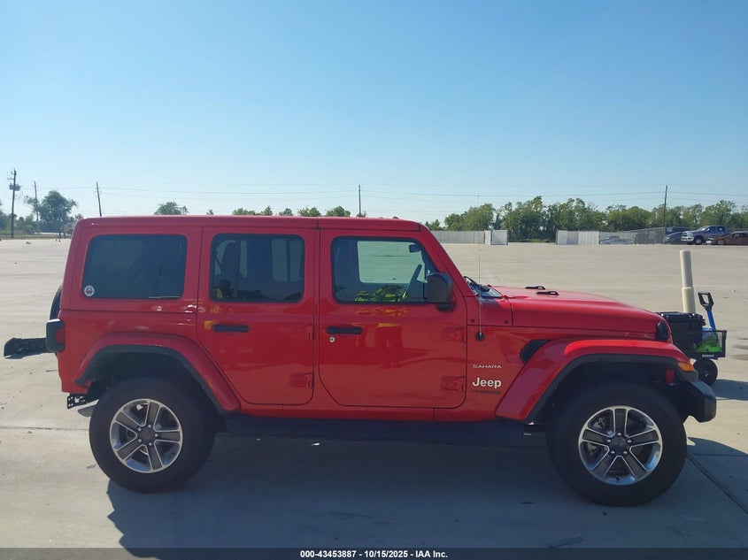 2022 JEEP WRANGLER UNLIMITED SAHARA 4X4 1C4HJXEG3NW255101