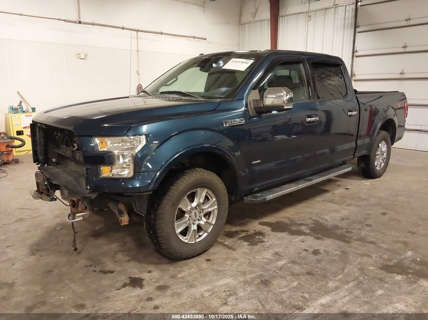 2016 FORD F-150 LARIAT 1FTFW1EG0GFD43029