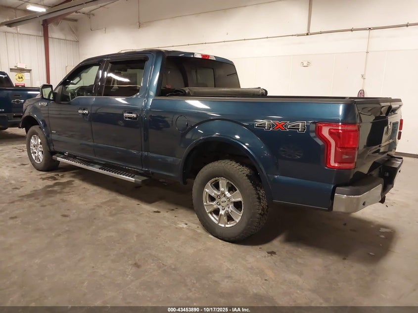 2016 FORD F-150 LARIAT 1FTFW1EG0GFD43029