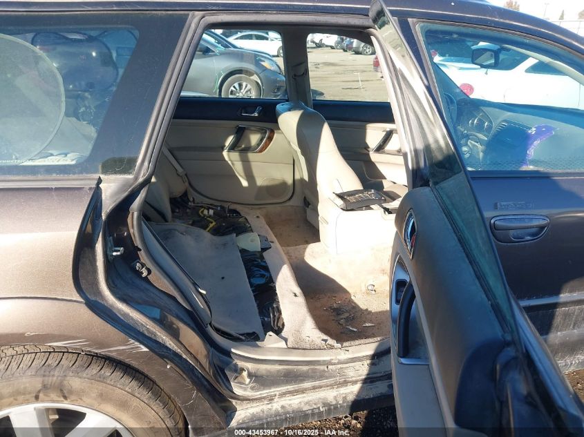 2008 Subaru Outback 2.5I Limited/2.5I Limited L.l. Bean Edition VIN: 4S4BP62C787329839 Lot: 43453967