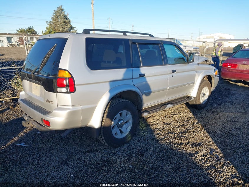 JA4MT31R92J045453 2002 MITSUBISHI MONTERO SPORT photo no. 4