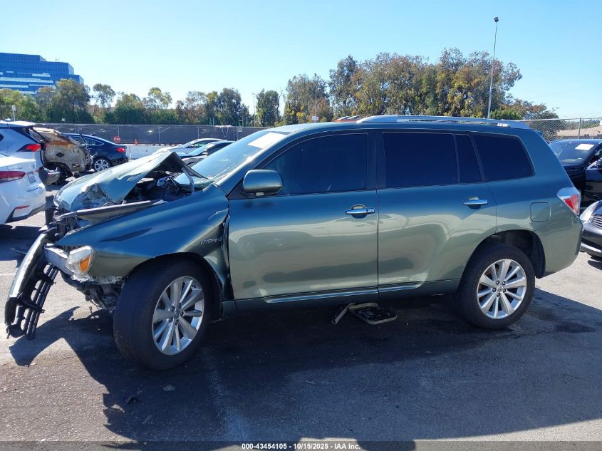 2008 Toyota Highlander Hybrid VIN: JTEEW41A282008664 Lot: 43454105