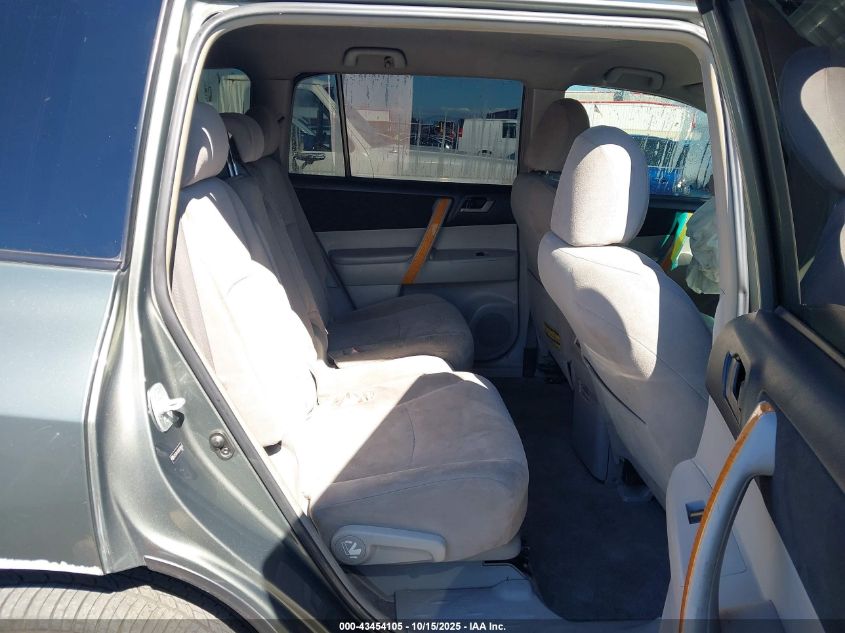 2008 Toyota Highlander Hybrid VIN: JTEEW41A282008664 Lot: 43454105