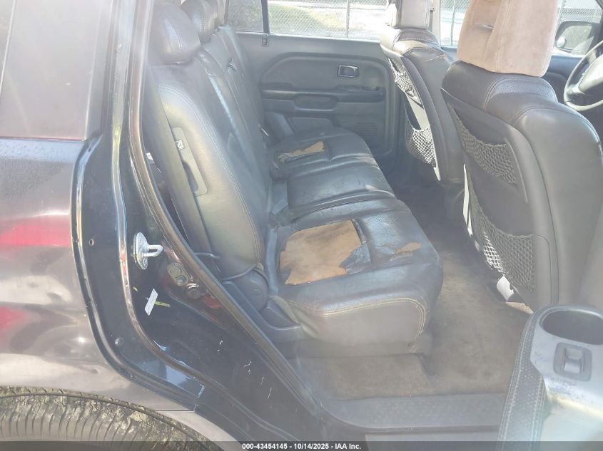 2005 Honda Pilot Ex-L VIN: 2HKYF18545H570813 Lot: 43454145