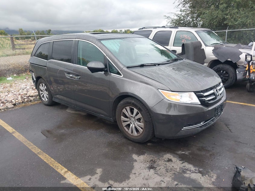 5FNRL5H62GB105591 2016 Honda Odyssey Ex-L auction photo 1
