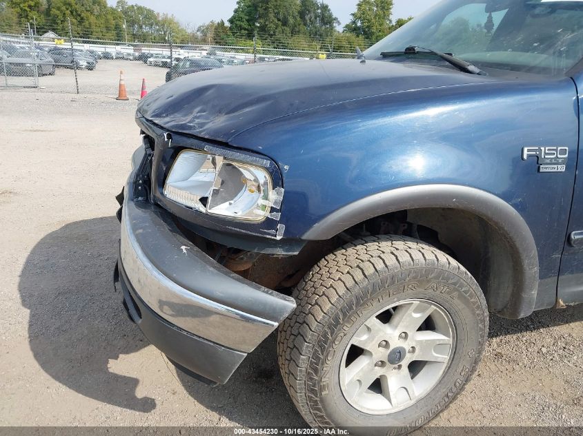 2002 Ford F-150 Lariat/Xlt VIN: 1FTRW08L82KA54383 Lot: 43454230