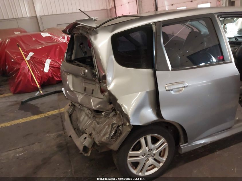 2008 Honda Fit Sport VIN: JHMGD38638S044604 Lot: 43454234