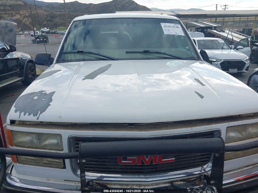 1998 GMC Suburban 2500 Sl VIN: 3GKGK26J5WG510356 Lot: 43454240